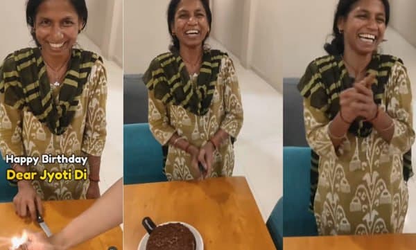 'അമ്മ ജീവിച്ചിരിപ്പുണ്ടായിരുന്നെങ്കിൽ...' അടുക്കളയിൽ കരഞ്ഞു നിൽക്കുന്ന ജോലിക്കാരിക്ക് സർപ്രൈസ് ബർത്ത്ഡേ കേക്ക് നൽകി യുവാക്കൾ; വൈറൽ വീഡിയോ