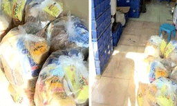 ബിജെപി വോട്ടിനായി കിറ്റുകള് നൽകിയെന്ന് പരാതി: പ്രതിഷേധവുമായി സിപിഎം