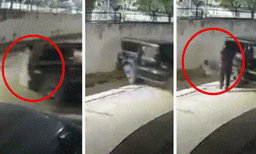 പാര്ക്ക് ചെയ്യുന്നതിനിടെ വാഹനം പിന്നോട്ട് ഉരുണ്ടു: യുപിയില് കൊച്ചമകന്റെ കൈപ്പിഴയില് 70 കാരിക്ക് ദാരുണാന്ത്യം, ഞെട്ടിക്കുന്ന സിസിടിവി ദൃശ്യങ്ങള് പുറത്ത്