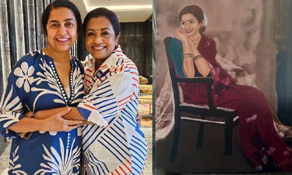 Poornima Bhagyaraj shares painting by suhasini (Image Source: Instagram)