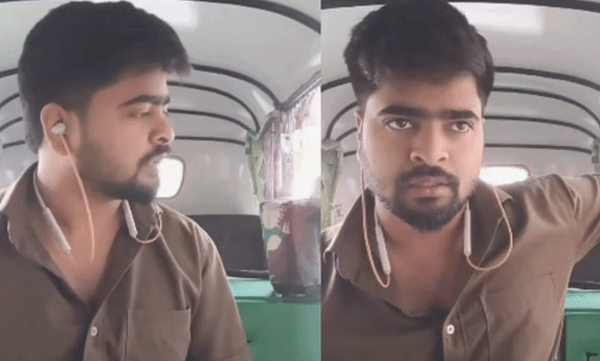 സീറ്റ് വൃത്തിയാക്കിയിട്ട് പോകൂ: ഇറങ്ങിപ്പോയ യാത്രക്കാരനെ തിരികെ വിളിച്ച് ഓട്ടോ ഡ്രൈവര്