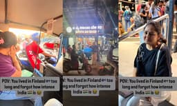 Women explains reverse cultural shock after a long gap from india (Image Source: Instagram)
