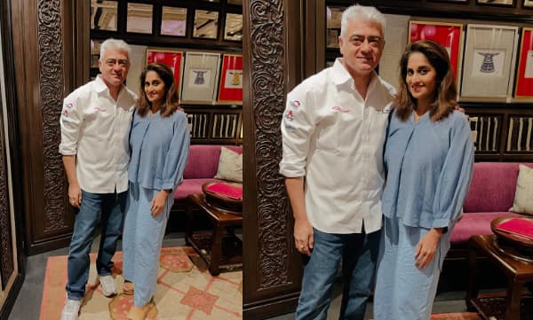 Ajith Kumar and Shalini Ajith Kumar (Image Source: Instagram)