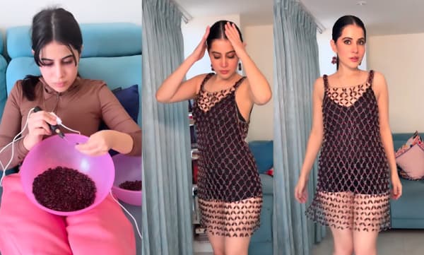 Urfi Javed latest outfit from rajma chawal (Image Source: Instagram)