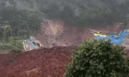 വയനാട്ടില് തുരങ്കപാതയില് കനത്ത മണ്ണിടിച്ചില് ; നിരവധിപേര് കുടുങ്ങിക്കിടക്കുന്നു, ഒരാളെ രക്ഷപ്പെടുത്തി