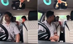 "ഞാന് വേലക്കാരനല്ലടാ!"; കാറില് പുകവലിച്ച യാത്രക്കാരനെ പൂട്ടി കാബ് ഡ്രൈവര്