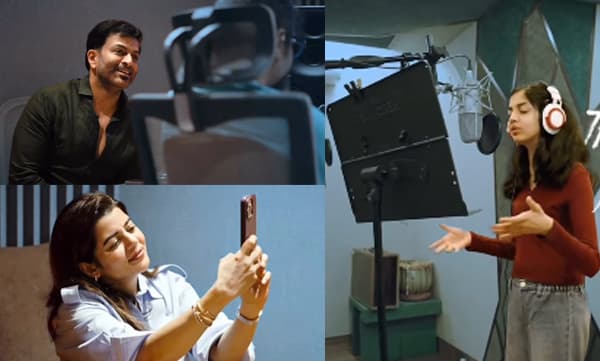 Alankritha as playback singer in i nobody movie (Image Source: Instagram)