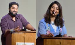 ‘വെള്ളയിൽ പച്ചക്കളർ ബോർഡറുള്ള സാരിയും, ഡയമണ്ട് നെക്ലേസുമിട്ട്, കണ്ണിൽ ഈറനണിഞ്ഞ് ധ്യാനിനു വേണ്ടി ജയ് വിളിക്കാൻ മുൻനിരയിൽ ഞാനുണ്ടാകും...’ ധ്യാനിന് കിടിലം മറുപടി നല്കി നവ്യ നായര്