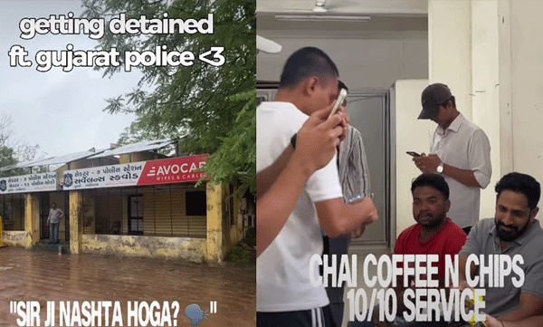 അറസ്റ്റിലായവർക്ക് രാജകീയ ആതിഥ്യം; കസ്റ്റഡിയിലെടുത്ത വിദ്യാർത്ഥികൾക്ക് ചായയും ഭക്ഷണവും നൽകി ഗുജറാത്ത് പോലീസ്!