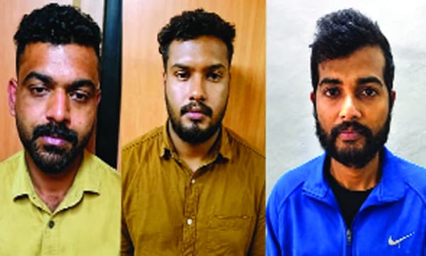 എം.ഡി.എം.എയുമായി 16 വയസ്സുകാരനടക്കം നാലുപേര് പിടിയില്