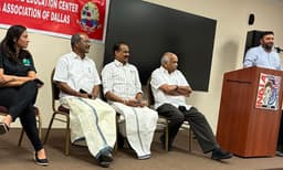 ഡാളസ് കേരള അസോസിയേഷൻ മേയർ ശ്രീ. വി. വി. രാജേഷിന് ഉജ്വല സ്വീകരണം നൽകി
