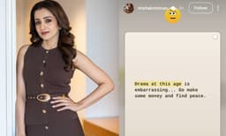 Trisha Krishnan cryptic post after udayanidhi stalin issue (Image Source: Instagram)