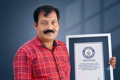 135 രാജ്യങ്ങള്, രണ്ടര ലക്ഷം കിലോമീറ്റര്; ചരിത്രയാത്രയ്ക്ക് ഒരുങ്ങി കുവൈത്ത് മലയാളി ജി.എസ്. മണികുട്ടന്