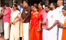 കോഴിക്കോട് കോർപ്പറേഷനിൽ ദേശീയഗാനവും വന്ദേമാതരവും ഒരേസമയം ആലപിച്ച സംഭവം; നിയമവശം പരിശോധിച്ചശേഷം പോലീസ് നടപടി