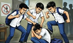 ലഹരി ഉപയോഗം അധ്യാപകരെ അറിയിച്ച വിദ്യാര്ഥിക്ക് സഹപാഠികളുടെ ക്രൂരമര്ദനം