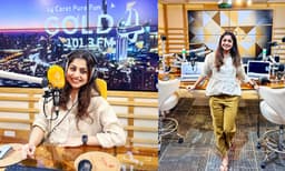 Meera Nandhan completes 10 years in gold FM (Image Source: Instagram)