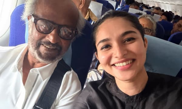 തലൈവര് തൊട്ടടുത്ത സീറ്റില് ; സ്വപ്നം കാണുന്നത് പോലെ ; ഫാന് ഗേള് മോമന്റ് പങ്കുവെച്ച് നടി കയാദു ലോഹര്