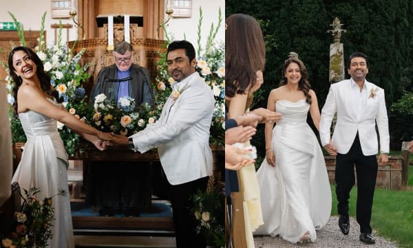 സമൂഹമാധ്യമങ്ങളില് തരംഗമായി സൂര്യ- ജ്യോതിക ക്രിസ്ത്യന് വെഡ്ഡിംഗ് ലുക്ക്; പ്രിയപ്പെട്ടവര്ക്ക് നന്ദി പറഞ്ഞ് താരം