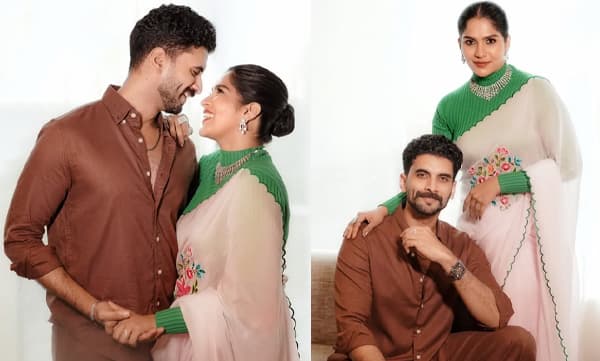 Swasika Vijay and Prem Jacob (Image Source: Instagram)