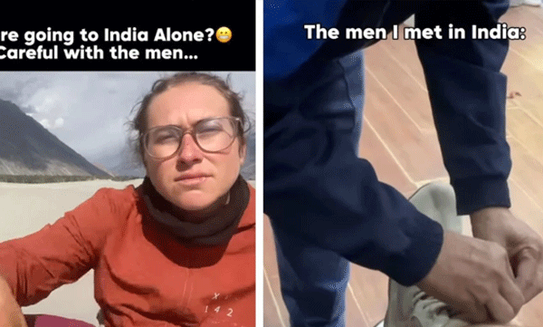 ഇന്ത്യൻ പുരുഷന്മാരെക്കുറിച്ച് മുന്നറിയിപ്പ്; ഒടുവിൽ നേരിട്ട അനുഭവം പങ്കുവെച്ച് വിദേശ യുവതി