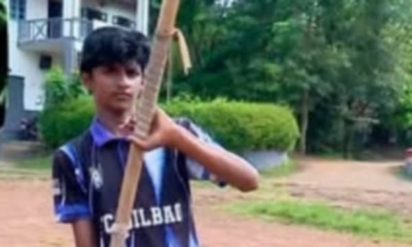 വല്ലഭന് പുല്ലും ആയുധം! ഷിന്റോയ്ക്ക് മുള പോൾവാൾട്ട്; മുളയിൽ കുത്തിച്ചാടി ജില്ലാ സ്കൂള് കായിക മേളയില് ഒന്നാം സ്ഥാനം നേടി!